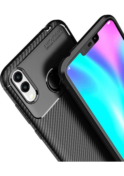 Honor 8c Kılıf Esnek Tpu Silikon Siyah