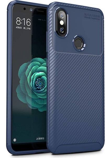 Xiaomi Mi A2 Kılıf Esnek Tpu Silikon Lacivert