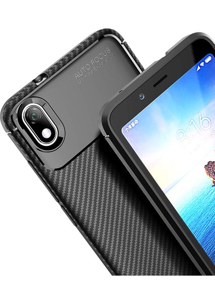 Xiaomi Redmi 7A Kılıf Esnek Tpu Silikon Siyah modelleri