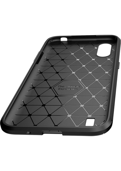 Samsung Galaxy A01 Kılıf A015F Esnek Tpu Silikon Siyah