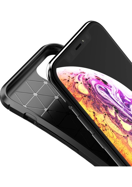 Apple iPhone 11 Pro Max Kılıf Esnek Tpu Silikon Siyah