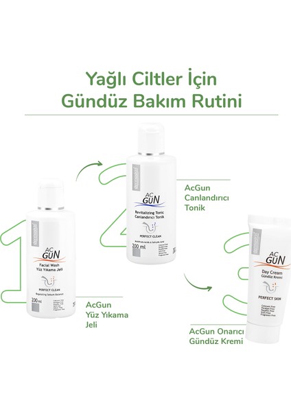 Acgun Sivilceli ve Akneli Ciltler İçin Onarıcı Gündüz Kremi 30ml