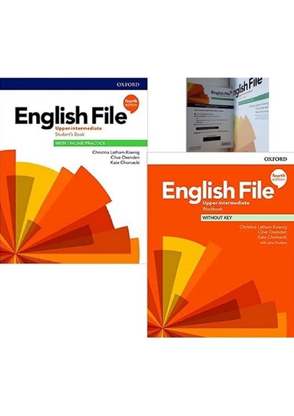 English File Upper Intermediate Students Book With Online Practice + Workbook Without Key