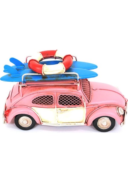 Özel Tasarım Volkswagen Beetle Classic Pembe Renkli Vosvos Handmade modelleri
