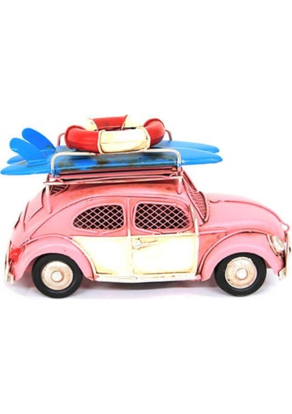 Özel Tasarım Volkswagen Beetle Classic Pembe Renkli Vosvos Handmade fırsatları