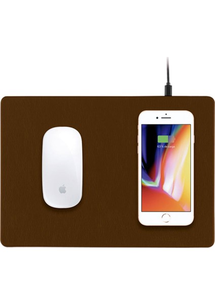 Power Pad – Qi Lisanslı Kablosuz Şarj Yapan Mouse Pad