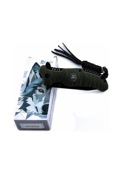 FST-3010-B Paslanmaz Çelik Çakı&bıçak + Kutusunda