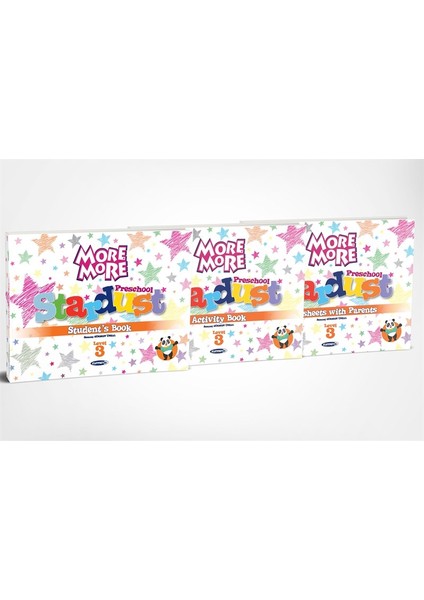 Moremore Preschool Stardust Level 3 - 3'lü Kitap Seti