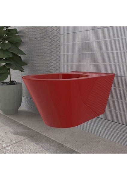 Avva 53 cm Rim Art Asma Bide Kırmızı modelleri