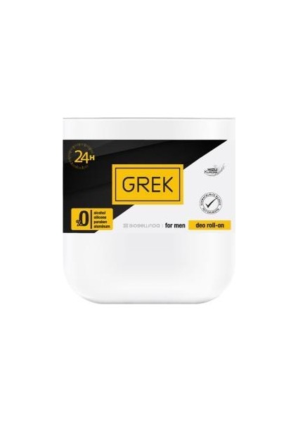 Doğal Içerikli Grek Deo Roll-On For Men 50 ml - Tüy Azaltma Etkili