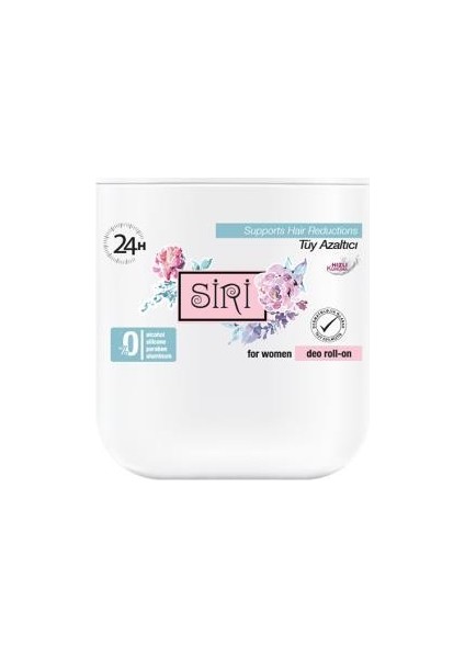 Doğal İçerikli Siri Deo Roll-On 50 ml