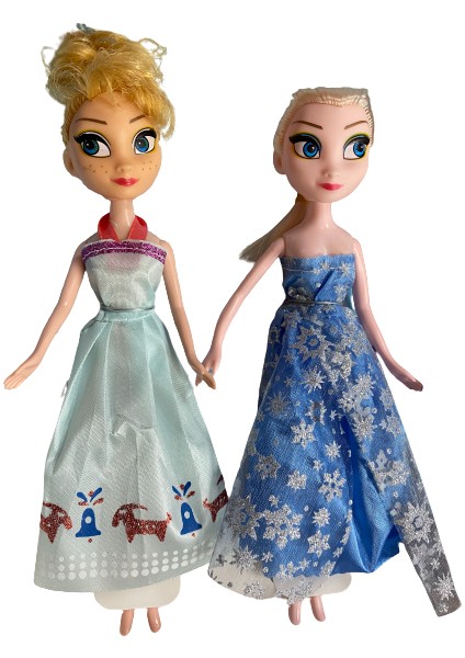 Frozen Elsa ve Anna 20CM 2li Set