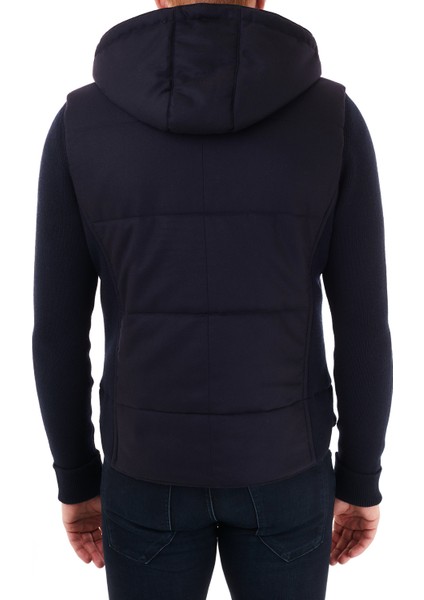 Kapüşonlu Cepli Yünlü Mont Erkek Mont 23191 51303 598