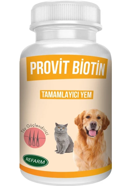 Provit Biotin Kedi Köpek Tüy Güçlendirici 100gr