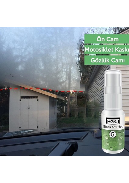 Hgkj 5 20 ml Buğu Önleyici Buhar Engelleyici Araba Cam Temizleyici Anti Fog Agent AL-33364