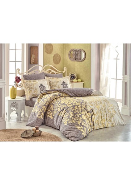 Mirella Cappucino Çift Kişilik Nevresim Takımı