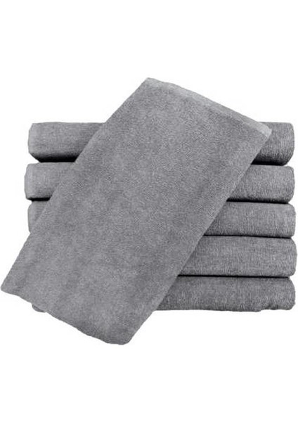 Gri El Havlusu 4'lü Paket Pamuk 220 Gr/adet 50X90 cm