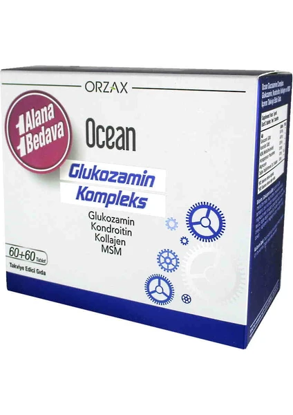 Ocean Glukozamin Kompleks 60 Tablet 1 Alana 1 Bedava