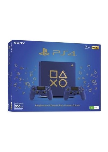 Ps4 Konsol Days Of Play Lımıted Edıt. 2 Kollu