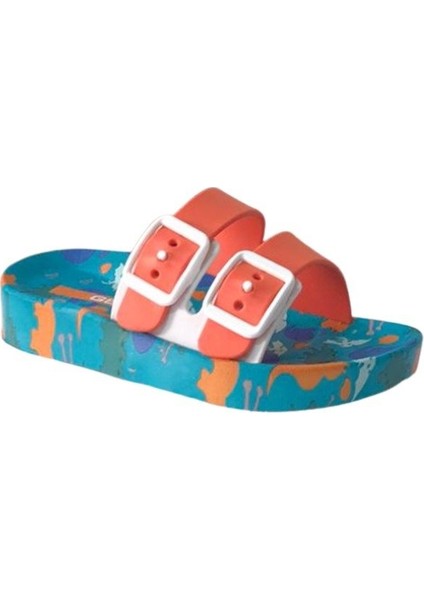 12328 Turuncu Çocuk Kaydırmaz Havuz/deniz Terlik