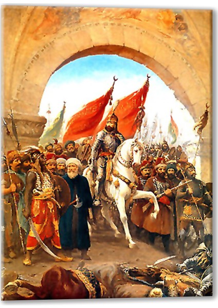 Fatih Sultan Mehmet In Istanbula Girişi