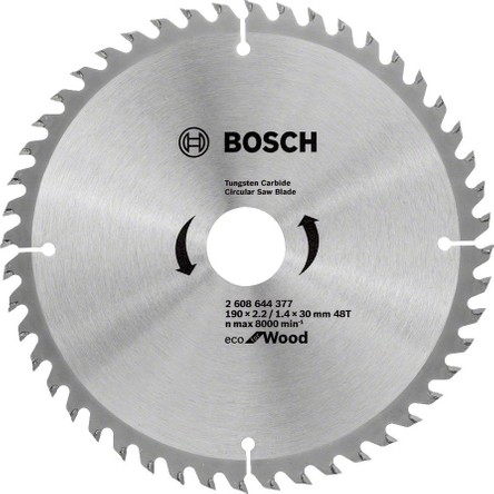 Bosch - Ekonomik Seri 190*30 mm 48 Diş 10'lu Daire Testere Bıçağı