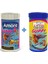 Guppy Mix 250ML + Amore Guppy Mix 250ML Tropikal Balık Yemi 5