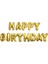 Happy Birthday Gold Folyo Balon 1