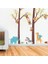 Kt Decoration Maymunlar ve Sevimli Hayvanlar Bebek ve Çocuk Odası Pvc Duvar Sticker 1