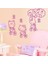 Kt Decoration Pembe Hello Kitty Çocuk Odası Dekorasyonu Duvar Dekoru Pvc Sticker 3