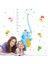 Kt Decoration Boy Ölçer Sevimli Fil Bebek ve Çocuk Odası Dekorasyonu Pvc Duvar Sticker 2