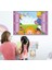 Kt Decoration Pencereden Bakan Sevimli Hayvanlar Çocuk ve Bebek Odası Pvc Duvar Sticker 2