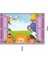 Kt Decoration Pencereden Bakan Sevimli Hayvanlar Çocuk ve Bebek Odası Pvc Duvar Sticker 5
