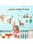 Kt Decoration Orman Hayvanları Çocuk ve Bebek Odası Pvc Duvar Sticker 4