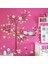 Kt Decoration Ağaç Baykuşlar Çiçekler Renkli Bebek ve Çocuk Odası Pvc Duvar Sticker 2