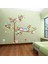 Kt Decoration Ağaç Baykuşlar Çiçekler Renkli Bebek ve Çocuk Odası Pvc Duvar Sticker 3