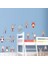 Kt Decoration Kırmızı Başlıklı Kız Bebek ve Çocuk Odası Pvc Duvar Dekoru 3