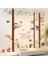 Kt Decoration Maymunlar Kuşlar Ağaçlar Bebek ve Çocuk Odası Pvc Duvar Sticker 2