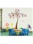 Kt Decoration Ağaç ve Sevimli Hayvanlar Çocuk ve Bebek Odası Dekoru Kendinden Yapışkanlı Pvc Duvar Sticker 1