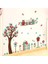Kt Decoration Renkli Ağaç ve Baykuşlar Bebek ve Çocuk Odası Pvc Duvar Sticker 2