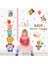 Kt Decoration Neşeli Hayvanlar Çocuk ve Bebek Odası Büyüme Ölçer Pvc Duvar Sticker 2