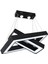 AV-1573-BSY-60X30-DD Siyah Boyalı Modern Avize LED Metal Pleksi 60x35cm 6