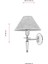HAP-9009-1E Eskitme Kaplama Aplik E27 Metal Ahşap Kumaş 20x24cm 4