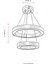 AV-1573-E60-40 Eskitme Kaplama Modern Avize LED Metal Pleksi 60cm 6