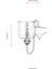 AP-4161-1E Eskitme Kaplama Aplik E27 Metal Cam 14x18cm 6
