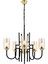 AV-4163-5E Eskitme Kaplama Modern Avize E27 Metal Cam 62cm 5