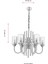 AV-4163-6BSY Siyah Boyalı Modern Avize E27 Metal Cam 62cm 6