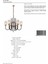 AV-4163-6BSY Siyah Boyalı Modern Avize E27 Metal Cam 62cm 7
