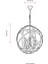 AV-4183-6BSY Siyah Boyalı Modern Avize E14 Metal 50cm 6