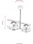 AV-4117-2EY Eskitme Kaplama Modern Avize E27 Metal Cam 50x25cm 5
